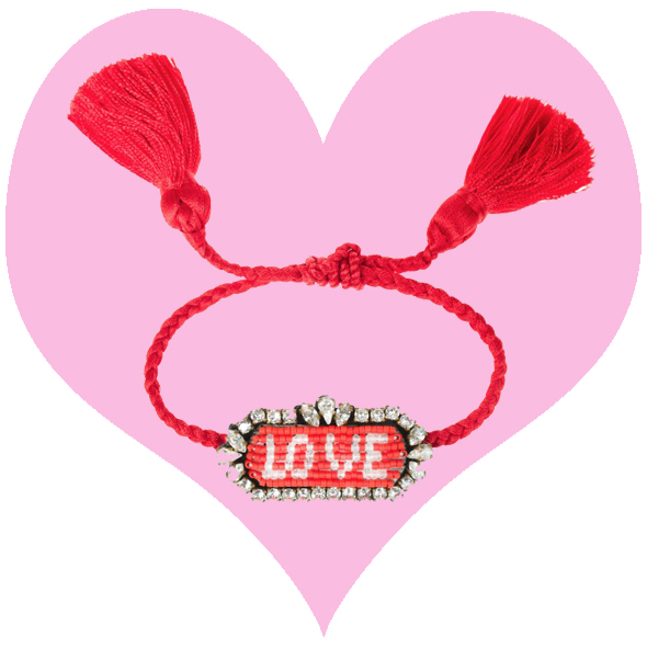 Shourouk Athna love bracelet
