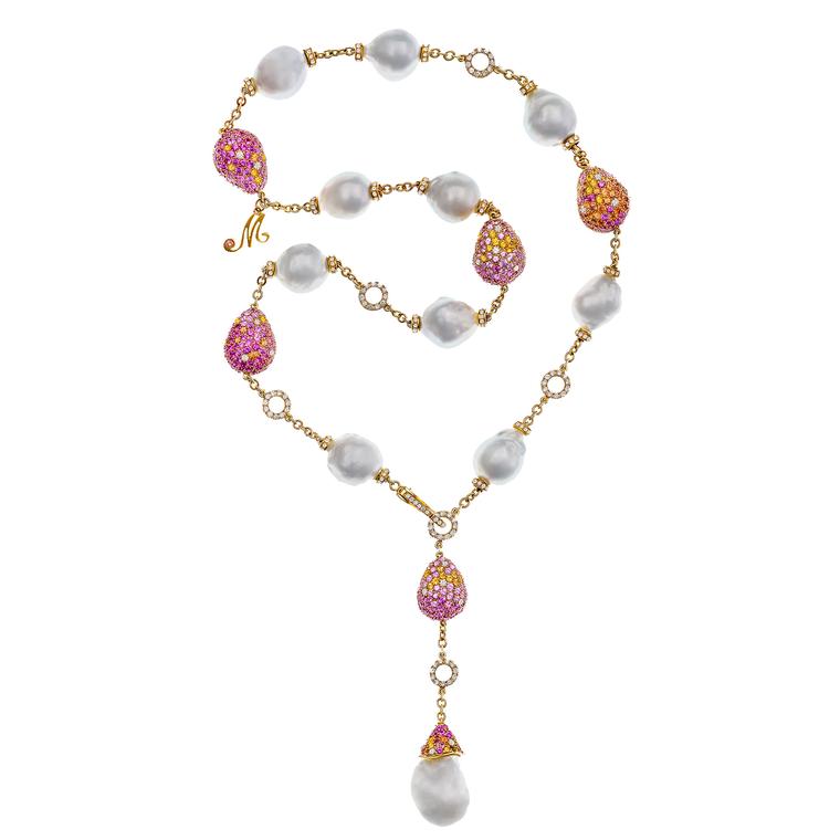 Margot McKinney Bliss baroque pearl necklace