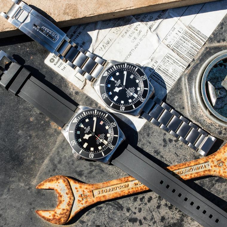 Tudor Pelagos LHD left handed dive watches