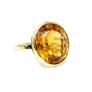 amber ring for little finger
