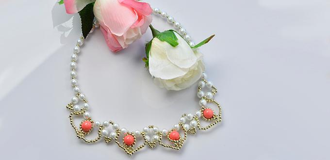 Pandahall Jewelry Tutorial - How to Make a Homemade White Pearl Bead Necklace