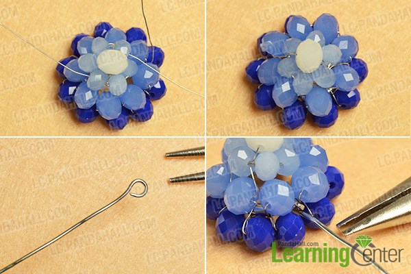 Step 4: Finish this beaded flower pattern