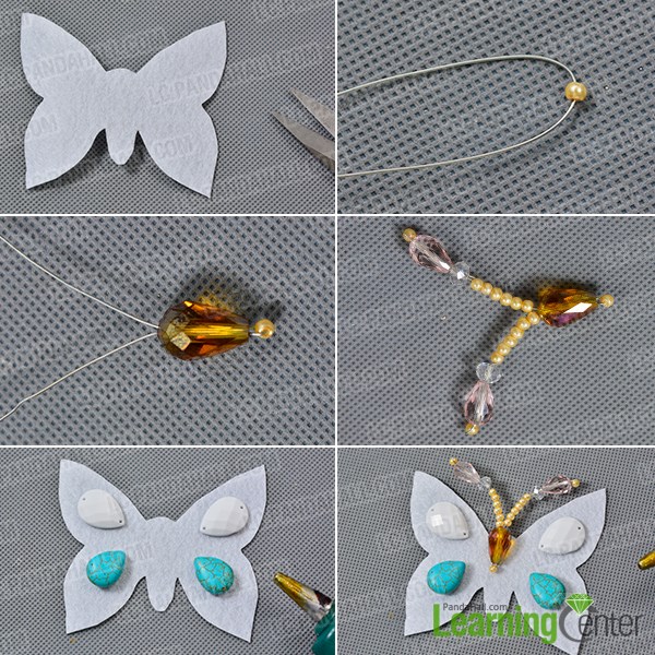 Make a basic butterfly pattern