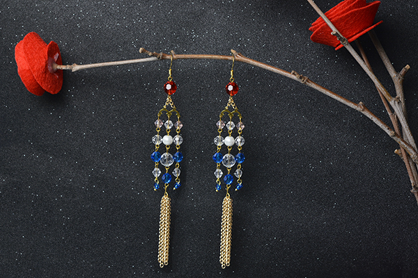 tassel chain earrings 