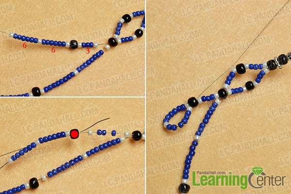 Add more seed beads to the beads pattern
