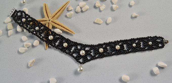 Pandahall Original Project--How to Make Delicate Choker Necklace with Pearl Beads