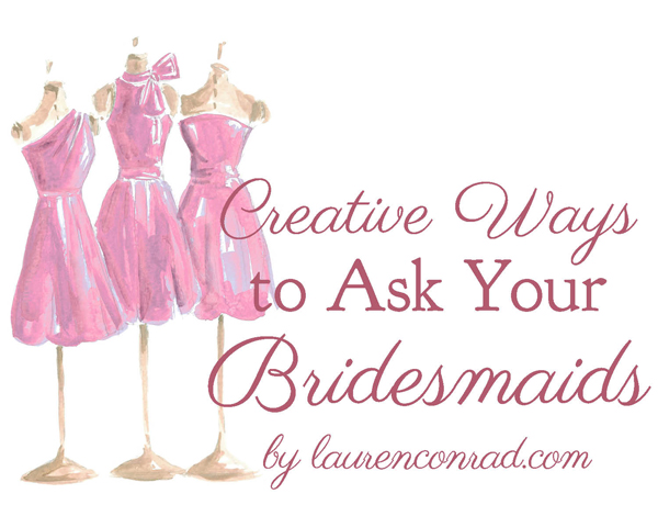 Wedding Bells: 5 Creative Ways to Ask Your Bridesmaids