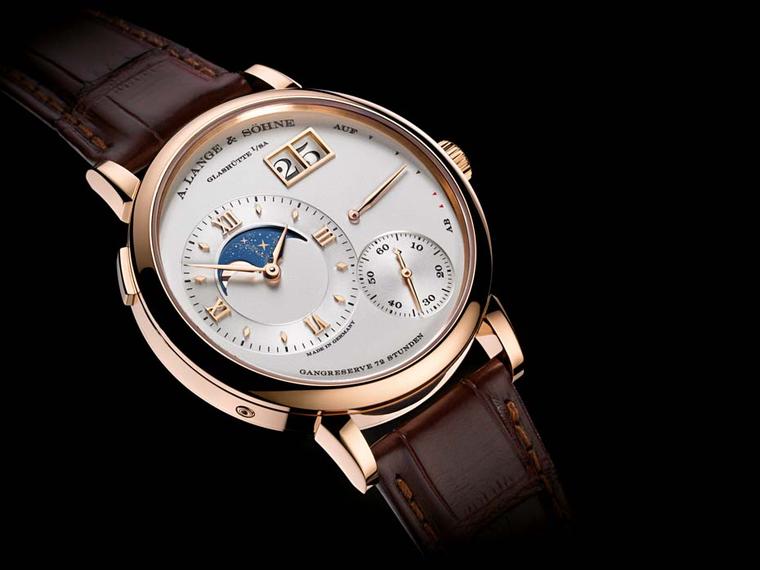 Lange & Sohne's Grande Lange 1 Moon Phase watch is designed to remain accurate for 122.6 years