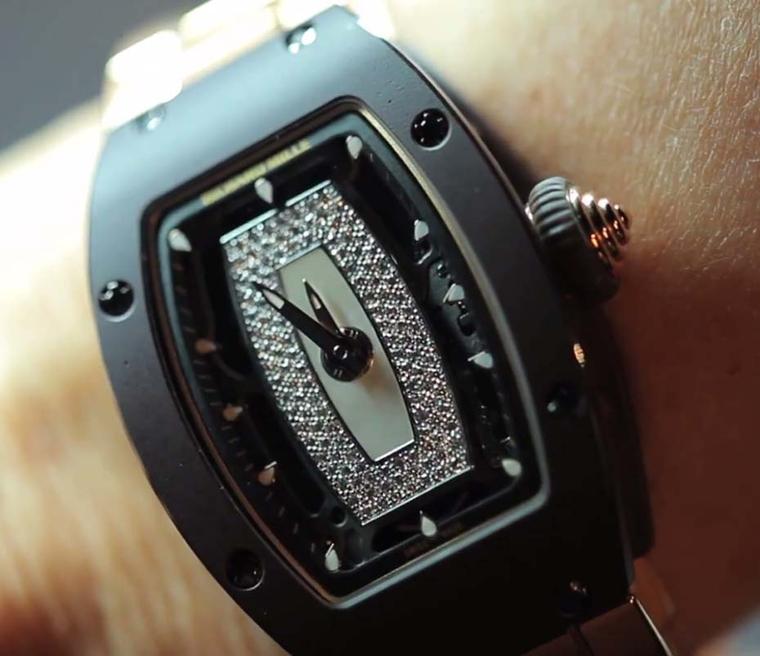 Richard Mille presented six new women's watches at the SIHH 2014