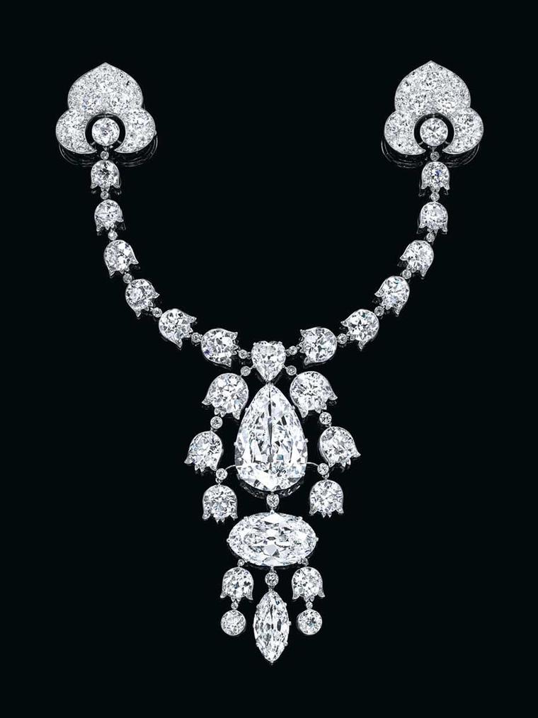 The top 10 jewels sold by Christie's auction house in 2014 includes this Belle Epoque diamond brooch by Cartier, which went under the hammer for $17.58 million.