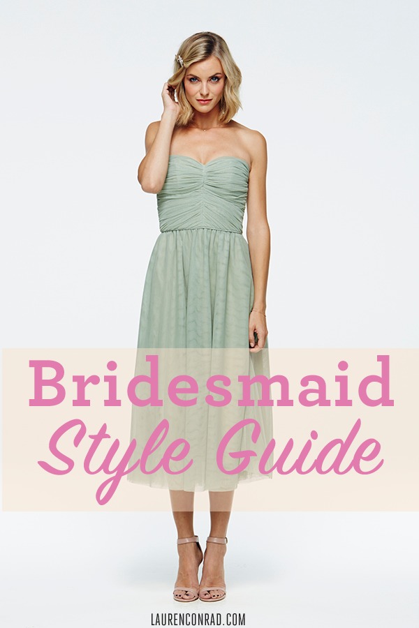 The LaurenConrad.com Bridesmaid Dress Style Guide