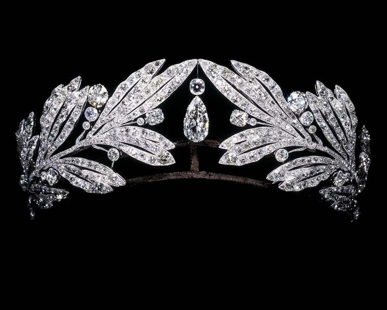 A Cartier diamond tiara is one of more than 250 pieces created between 1900 and 1975 that are on show at Cartier's dazzling Brilliant exhibition in Denver. © Cartier.