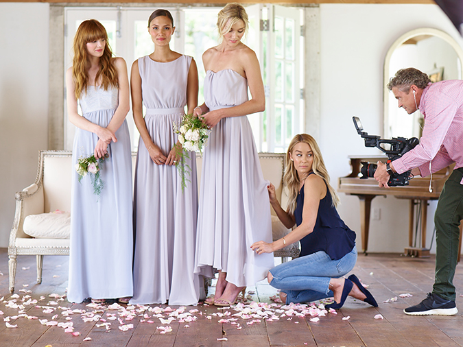 Get a sneak peek at the workings of a Paper Crown photoshoot with Lauren Conrad