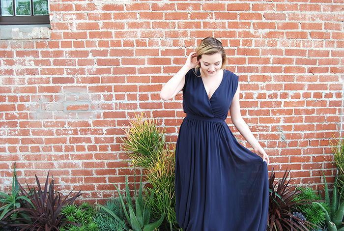 The perfect bridesmaid dress for the curvy bridesmaid