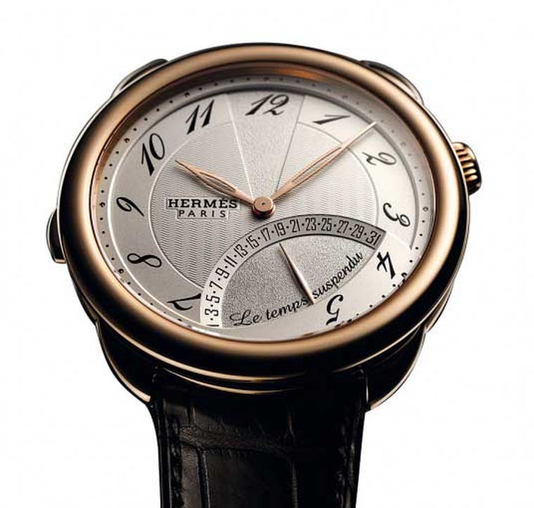 Hermès Le Temps Suspendu will stop time for however long you want. When you want to consult the time again, the real world can be summoned at the press of a button, without sacrificing a second of precision.