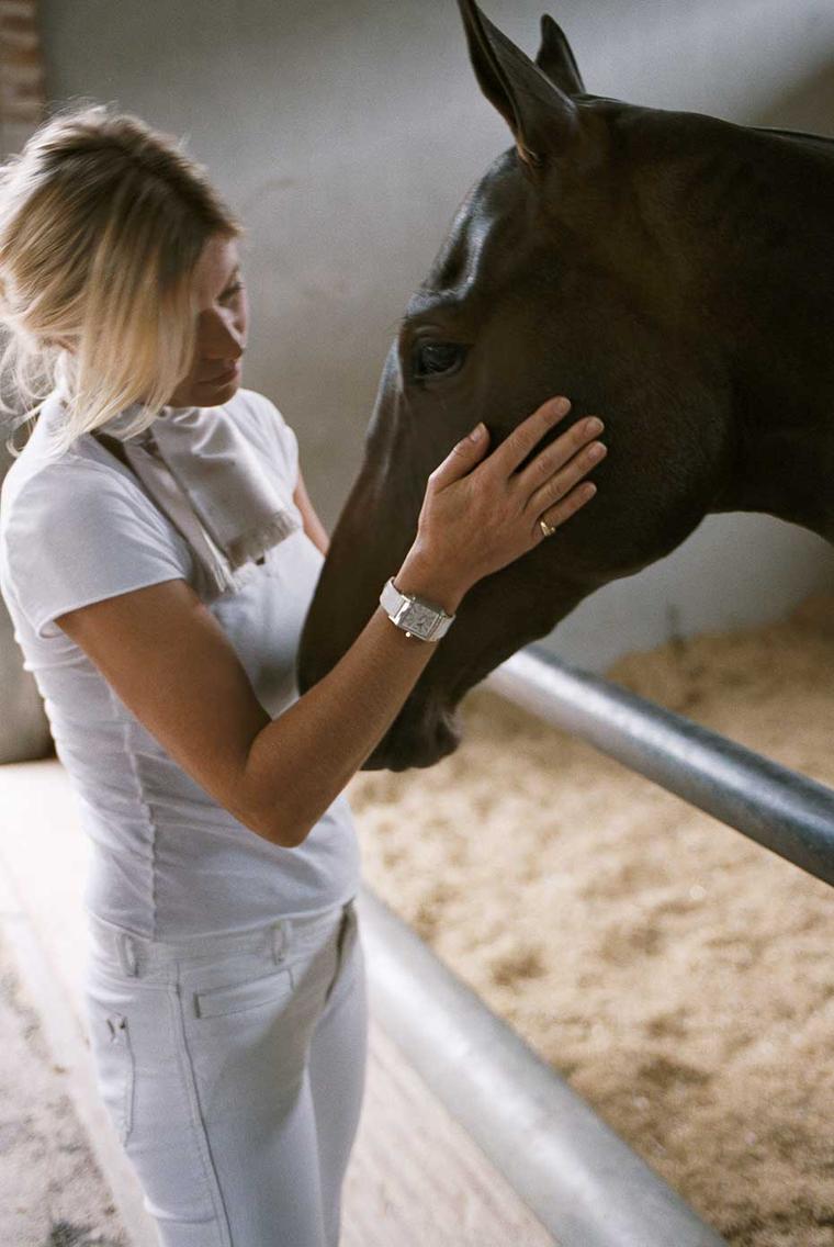 Jaeger-LeCoultre's first polo ambassador, Clare Milford Haven, is an accomplished sportswoman, a journalist and former social editor of Tatler. Image: Aline Coquelle