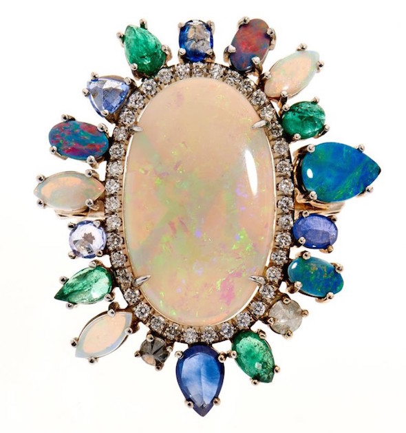 Nina Runsdorf opal ring