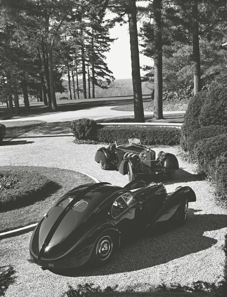 Ralph Lauren's black Bugatti 57CS Atlantic Coupé