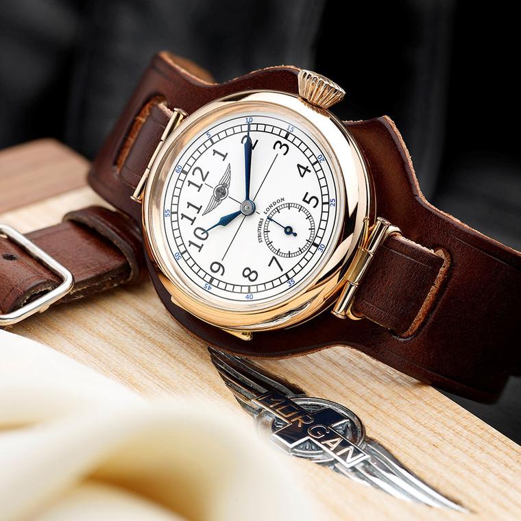 Struthers London for Morgan watches feature two limited edition timepieces, inspired by the traditional trench style cars of the early 1900's.