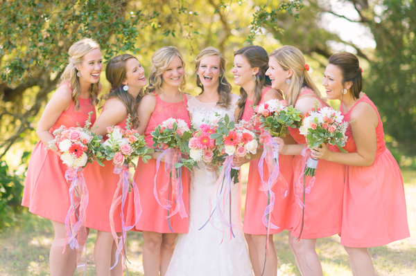 Chic of the Week: Celeste’s Beaming Bridesmaids