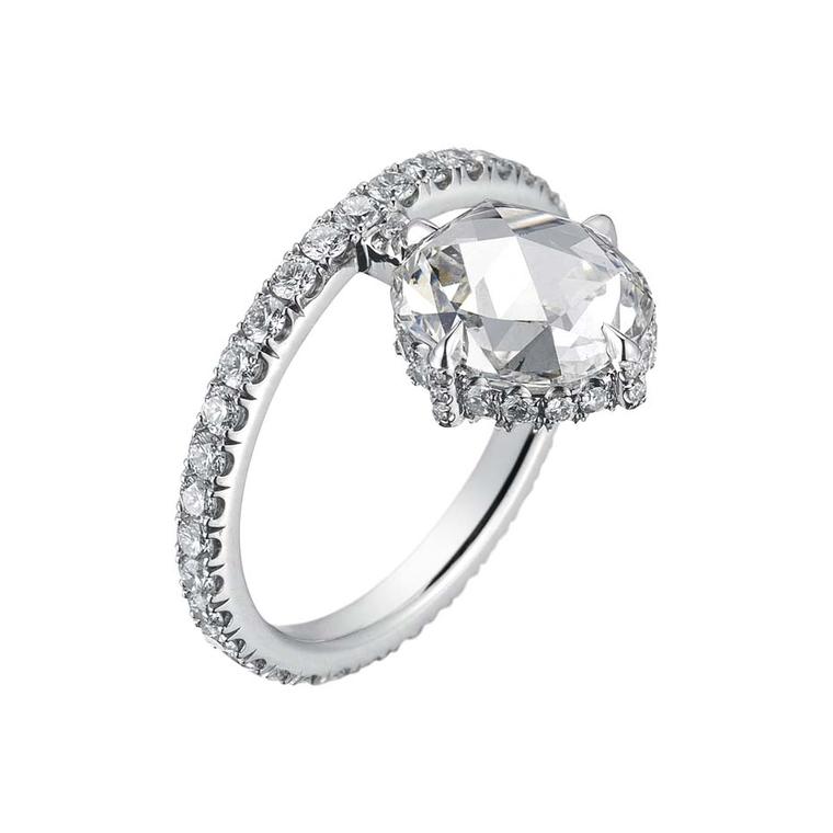Finn Jewelry oval cut diamond ring recently took home first prize for bridal jewellery at the Couture Show in Las Vegas.