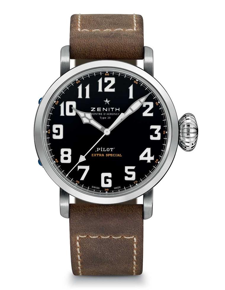 Zenith's latest Montre d'Aeronef Type 20, the 'Extra Special'  - at 45mm, very wearable - happens to be one of the first crop of Zenith watches not to feature a Zenith movement