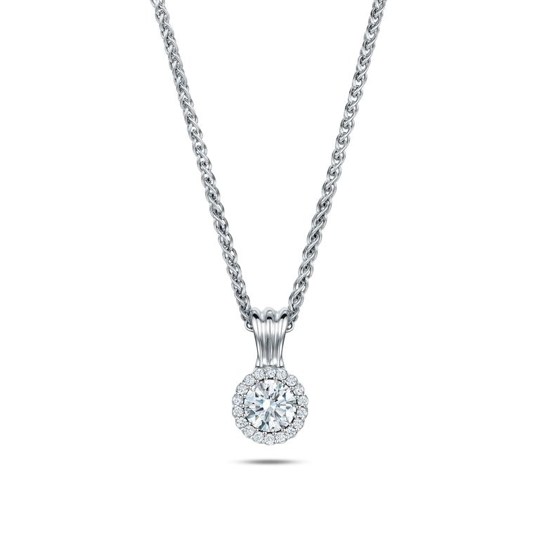 Andrew Geoghegan Cannelé diamond necklace.