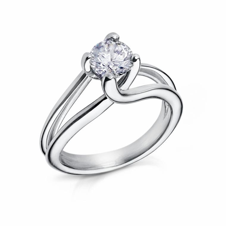 Arctic Circle Diamonds diamond double ring
