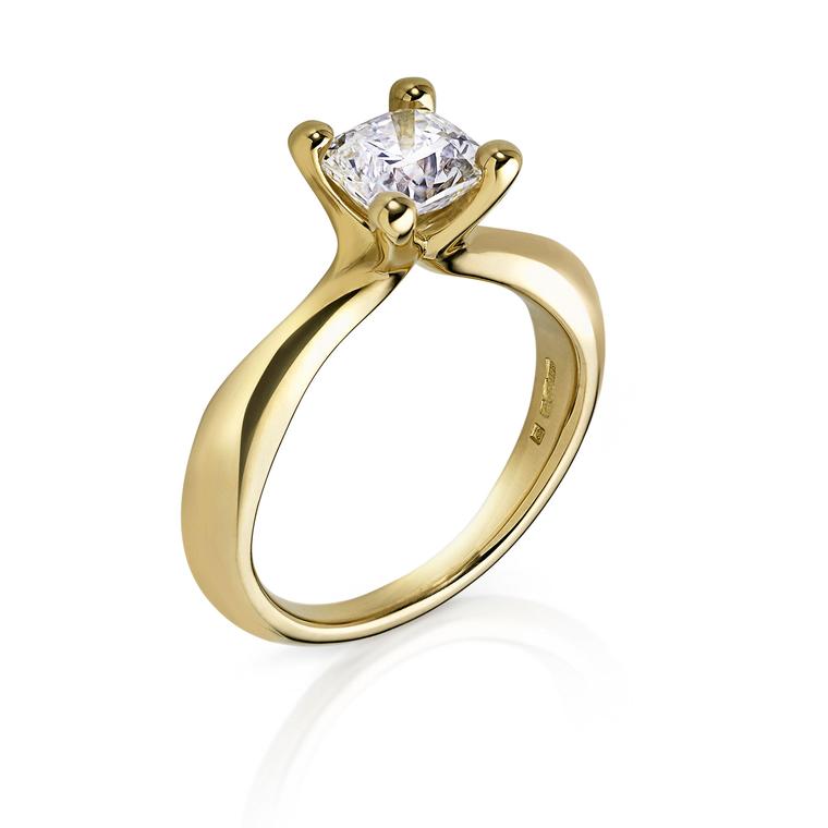 Arctic Circle Diamonds solitaire diamond ring