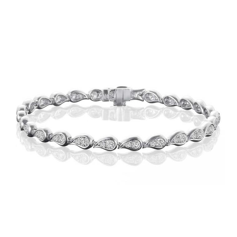 Boodles Daquiri diamond bracelet in platinum