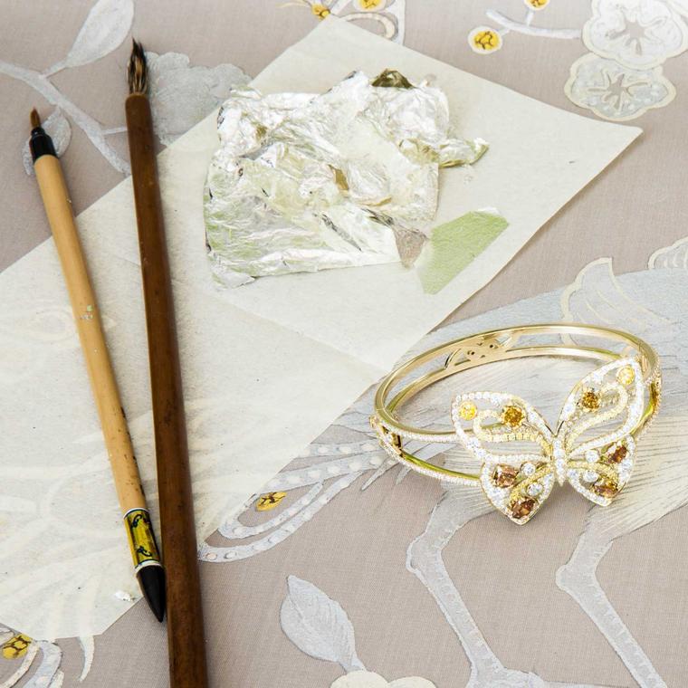 Boodles x deGournay collaboration