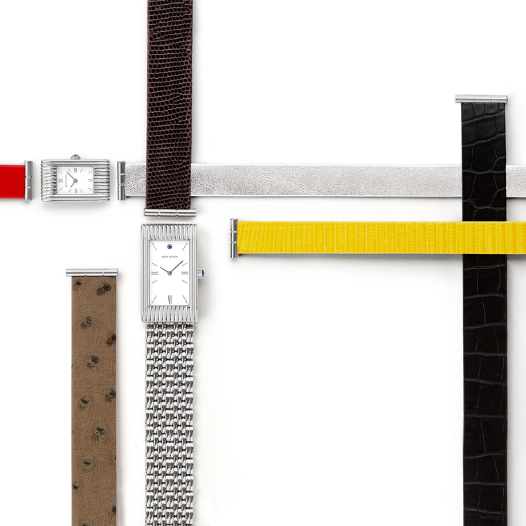 Boucheron Reflet watch with interchangeable straps