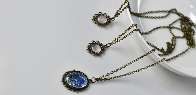 PandaHall Tutorial on How to Make Vintage Necklaces with Tibetan Pendants