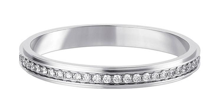 Cartier d’Amour wedding ring  - Platinum paved with brilliant-cut diamonds