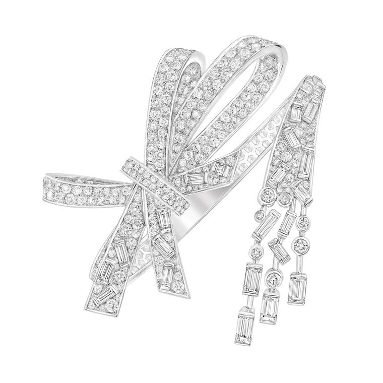 Chanel Les Intemporels Ruban Prestige baguette-cut diamond bracelet