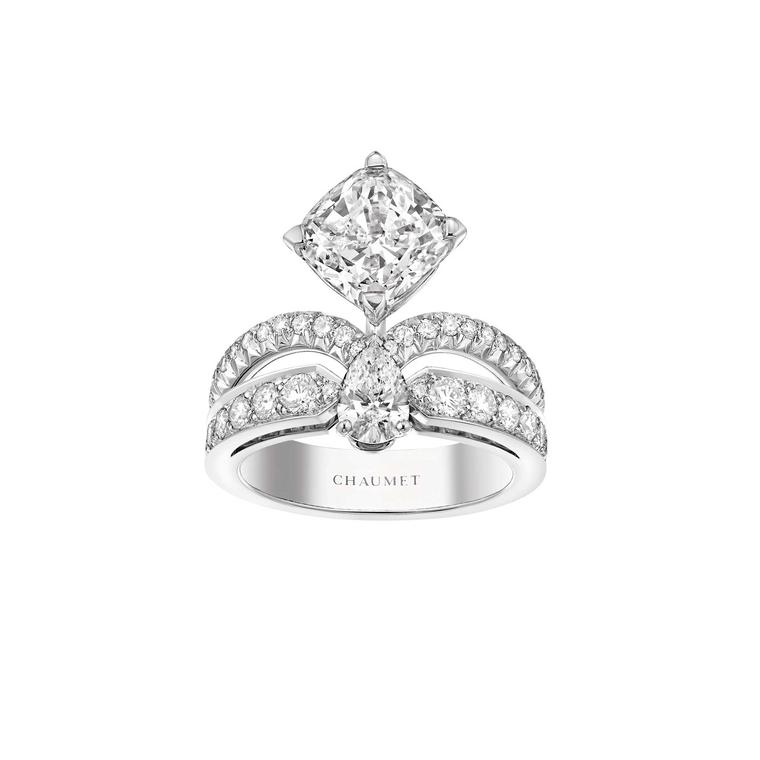 Chaumet Eclat Floral Joséphine diamond ring