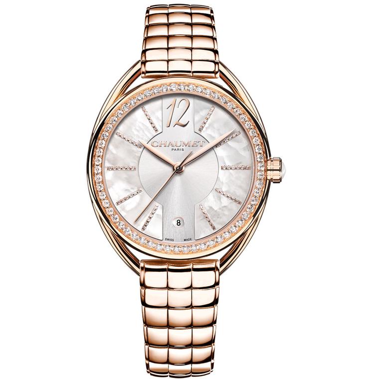 Chaumet Liens Lumière 33mm automatic watch in gold
