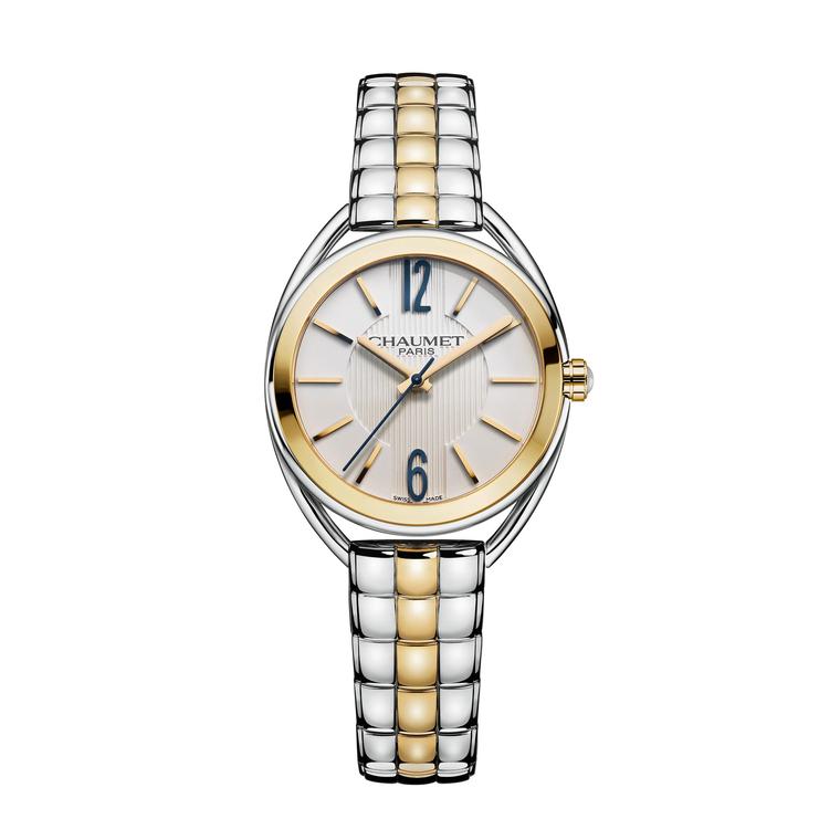 Liens de Chaumet yellow gold stainless steel watch