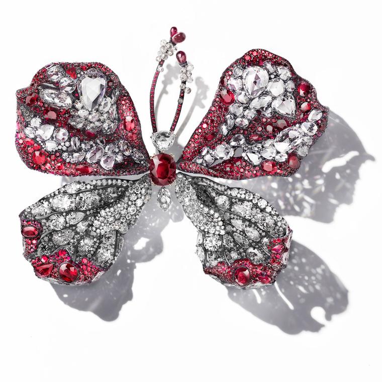 Cindy Chao The Art Jewel 2015-16 Ruby Butterfly
