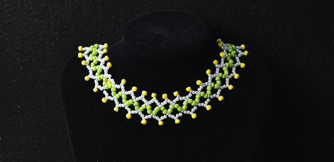 PandaHall Tutorial on How to Make a Chic Seed Bead Choker Necklace