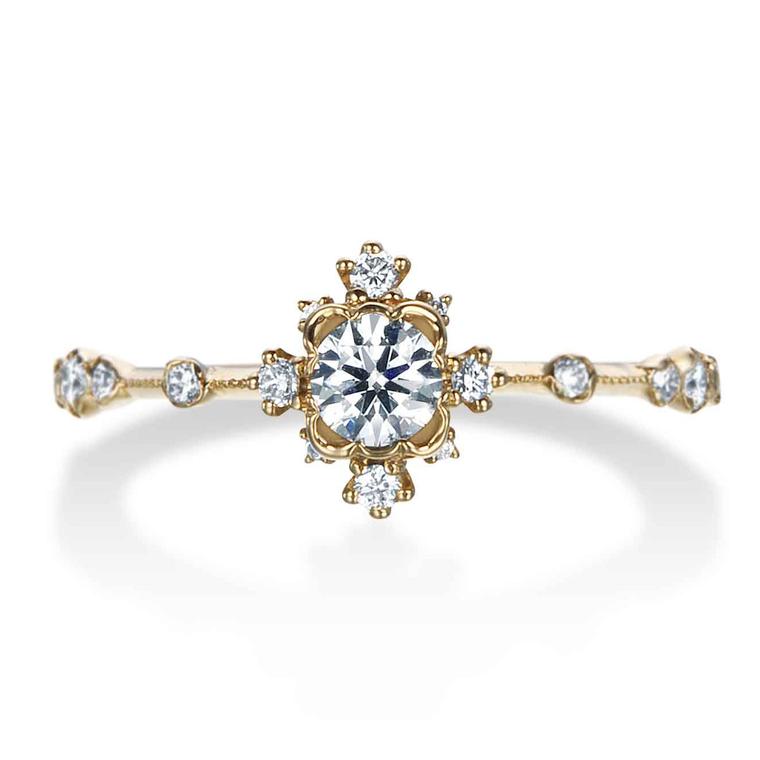 Kataoka Diamond Snowflake Cluster ring