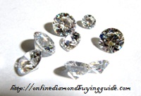 variety of diamond shapes