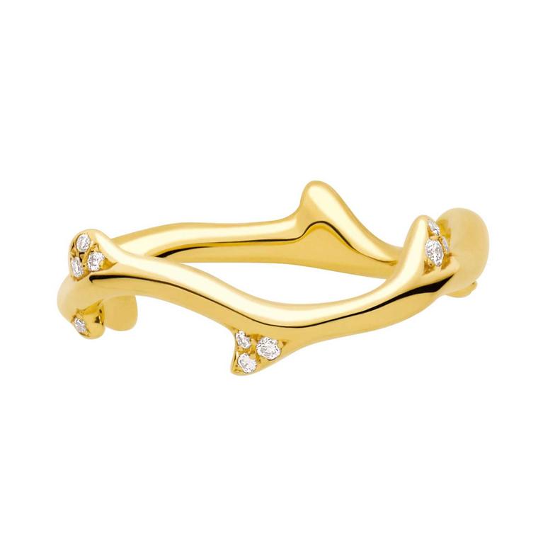 Dior Bois de Rose ring in gold