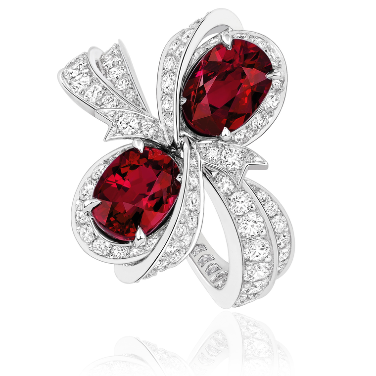 Dior Milieu du Siecle Diamant ruby ring