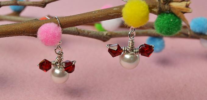 How to Make a Pair of Easy Mickey Beaded Drop Earrings for Beginners