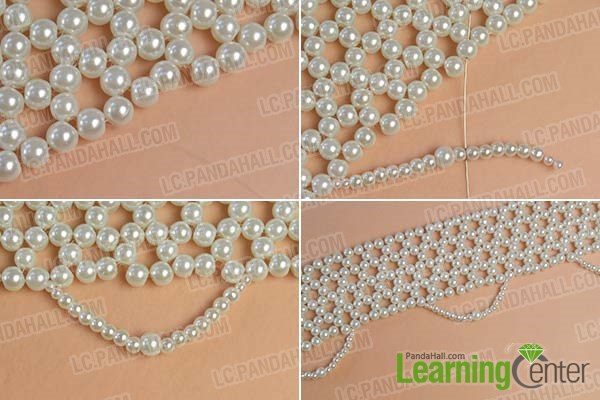 Make bead drop patterns