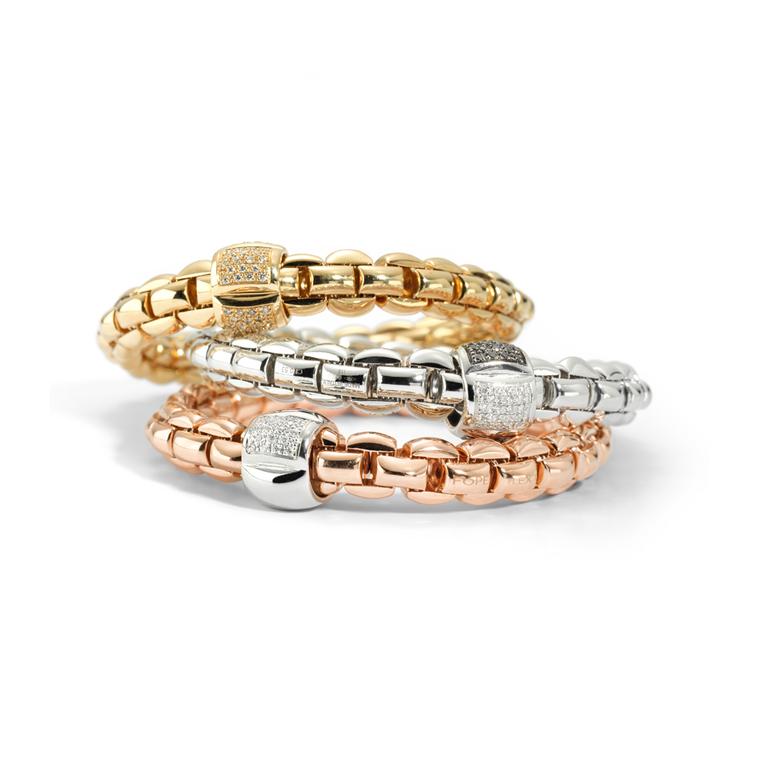 Fope Eka gold chain bracelets