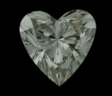 heart diamond with good symmetry