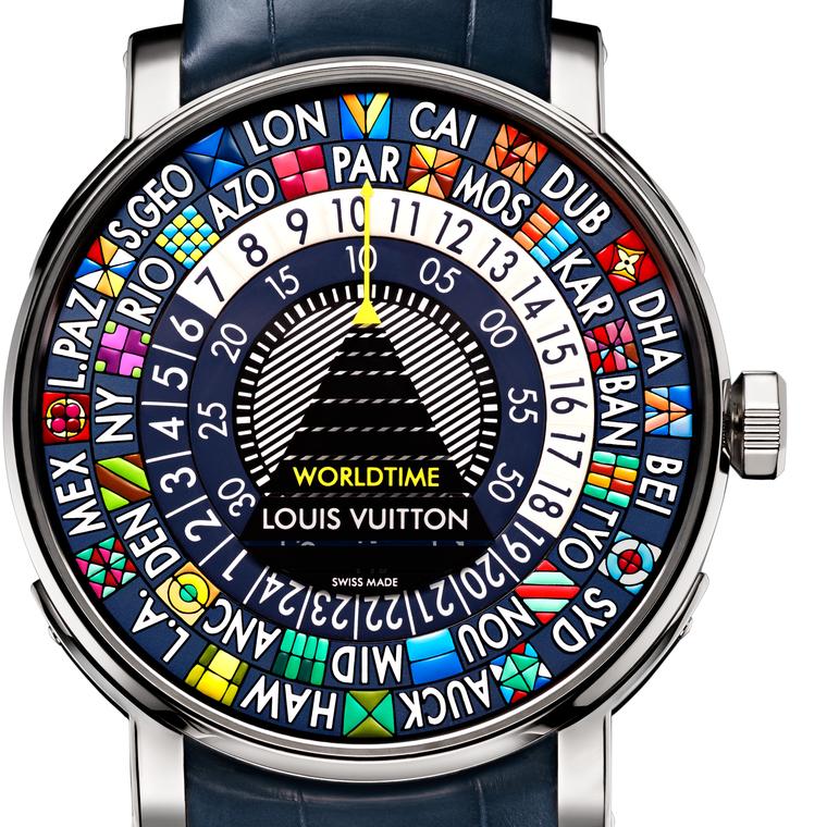 Louis Vuitton Escale Worldtime Blue watch