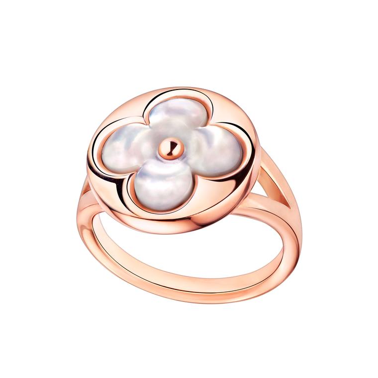 Louis Vuitton Blossom mother-of-pearl ring